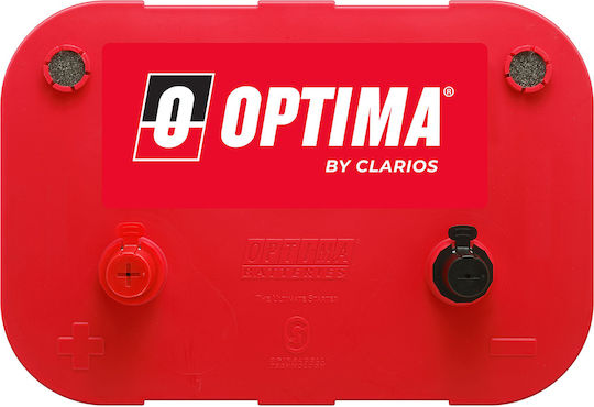Optima Μπαταρία Αυτοκινήτου Red Top 4.2 S με Χωρητικότητα 50Ah και CCA 815A