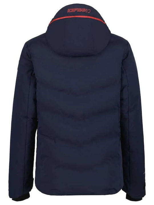Icepeak 856132550-390 Ανδρικό Μπουφάν για Σκι & Snowboard Μπλε