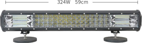 Cree Rezistent la apă Faruri Auto în formă de Bară LED Volkswagen Buggy - Buggy 12 / 24V 324W 59cm cu Alb Iluminare 1buc