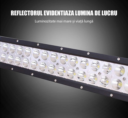 Cree Rezistent la apă Faruri Auto în formă de Bară LED Volkswagen Buggy - Buggy 12 / 24V 324W 59cm cu Alb Iluminare 1buc