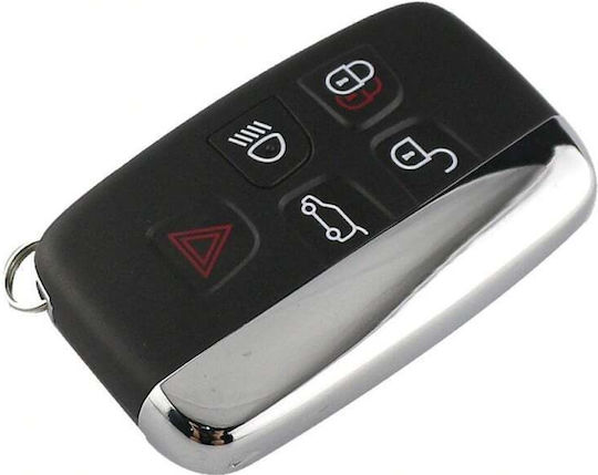 Techstar Car Key Case Compatible Land Rover Range Rover Discovery 5 Buttons