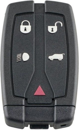 Techstar Car Key Case Compatible Land Rover Freelander 5 Buttons Blade