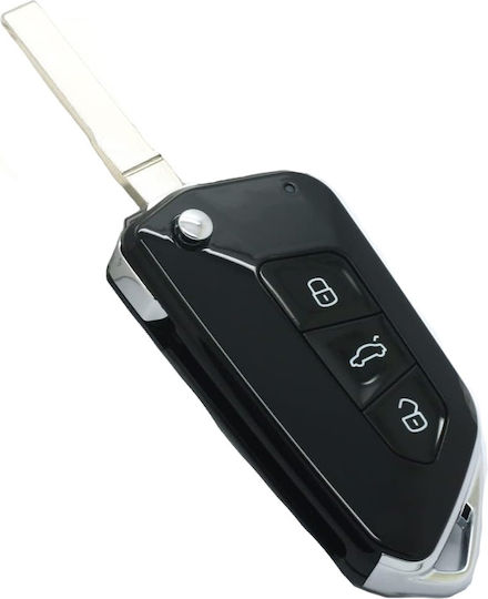Volkswagen Carcasă cheie auto cu lamă fără butoane pentru Skoda / Audi / VW / Scaun