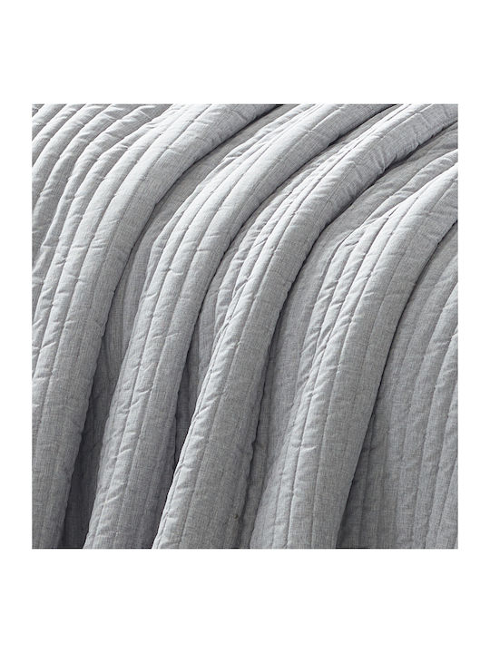 Liolios Home Покривало Полутораспално Lt Grey 180x240см