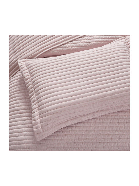 Liolios Home Κουβερλί Υπέρδιπλο Dusty Rose 220x240cm