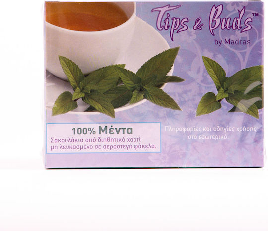 Tips & Buds Мента 15 Чайни Пакетчета