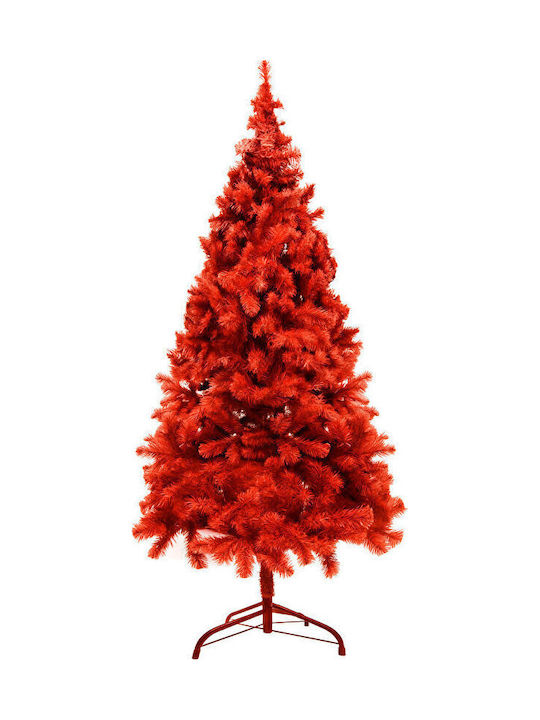 Rot Weihnachtsbaum 180x90cm