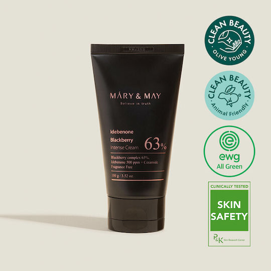Mary & May Idebenone Blackberry Intense Creme Gesicht Tag 100gr