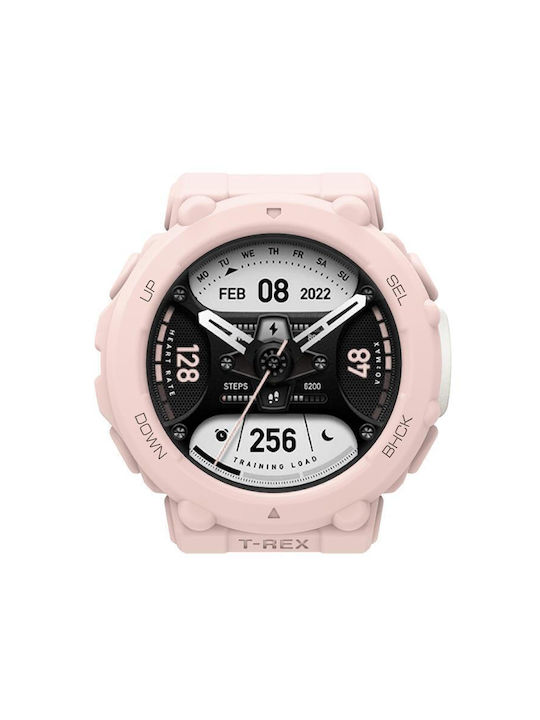 Silikonhülle in Rosa Farbe für Amazfit T-Rex