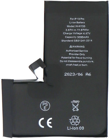 PBAT-027 Συμβατή Μπαταρία Αντικατάστασης 3095mAh για iPhone 13 Pro
