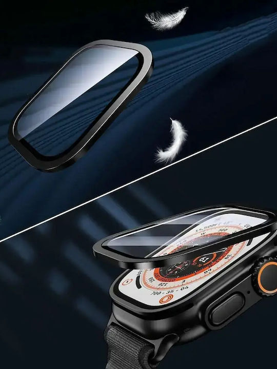 Tech-Protect Glass Ring Закалено стъкло за Apple Watch Ultra 49мм 2бр Cosmic Orange