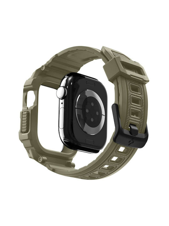 in Khaki color for Apple Watch 10, Apple Watch 11 (46 mm)