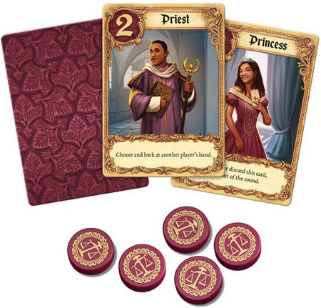 Joc de Societate Love Letter pentru 2-6 Jucători 10+ Ani Z-Man Games