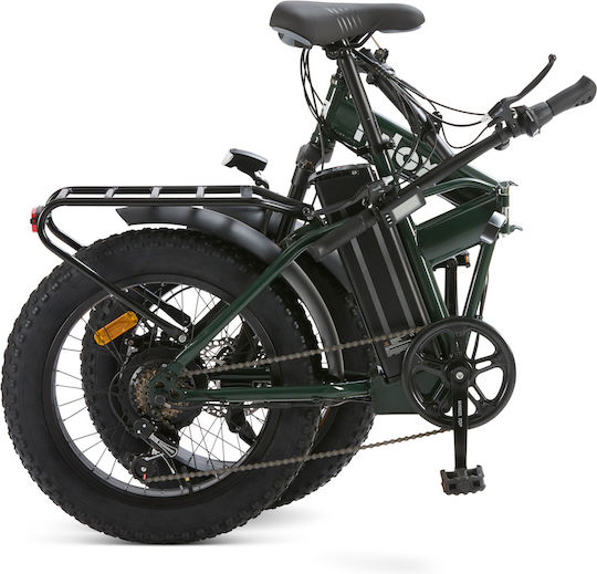 Nilox X8 Pro 20" Green Foldable Electric Racing Bicycle