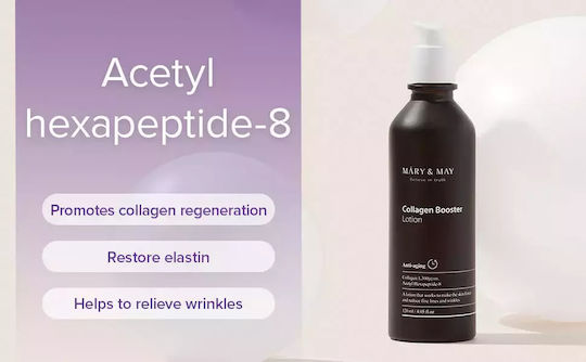Mary & May Collagen Booster Αντιγηραντική Λοσιόν Προσώπου με Κολλαγόνο & Centella Asiatica 120ml