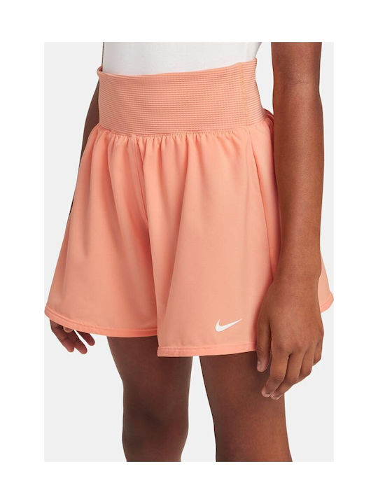 Kids' Athletic Shorts/Bermudas Dri-Fit Apricot Agate / White