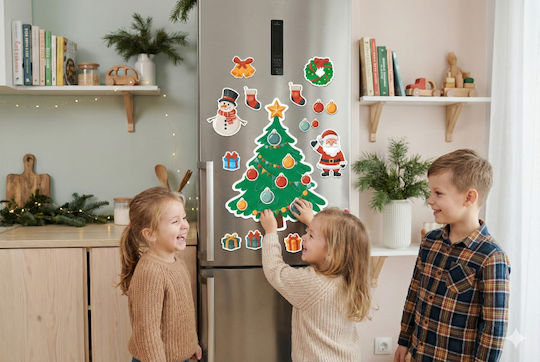 Decowalls Weihnachtsaufkleber Für Fenster Doppelter Blick Fenster Dekoration Kindergarten 30x100