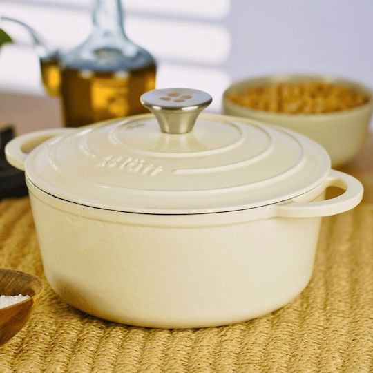 Lätt Home Deep Cast Iron Pot 2.8lt 22cm