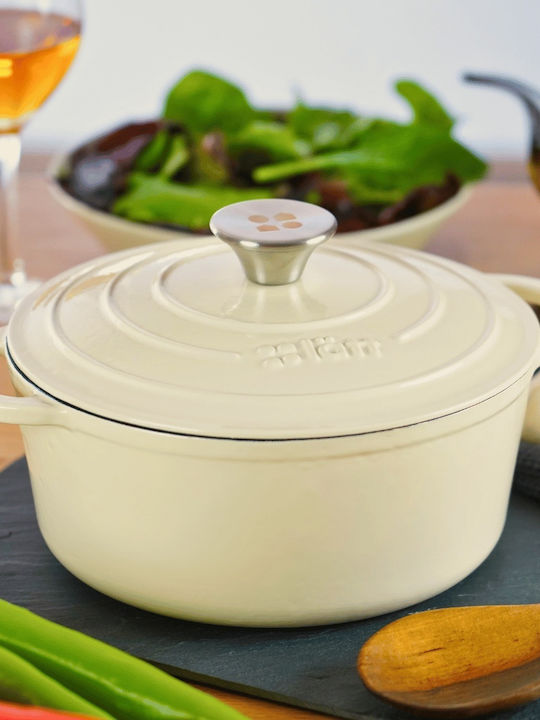 Lätt Home Deep Cast Iron Pot 2.8lt 22cm
