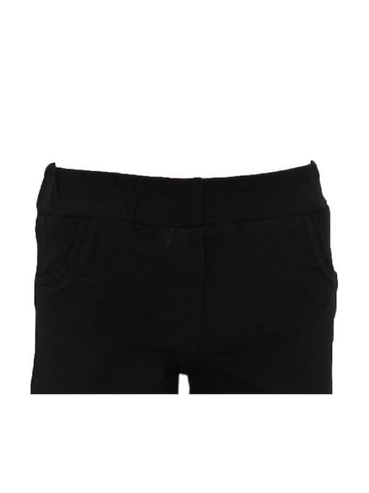 Kids' Shorts/Bermudas Fabric Black