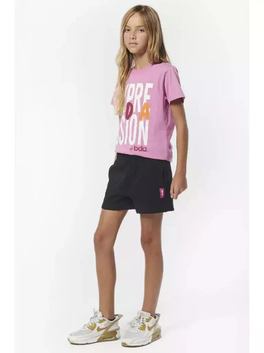 Sportliche Kinder-Shorts/Bermudas Schwarz