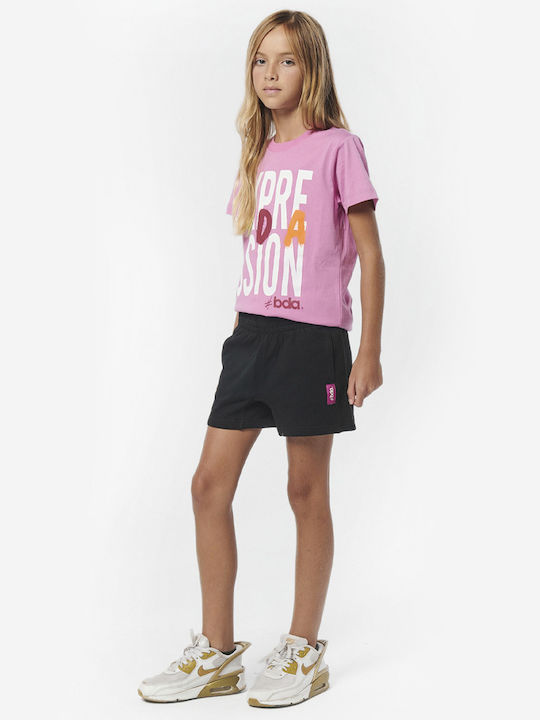 Sportliche Kinder-Shorts/Bermudas Schwarz