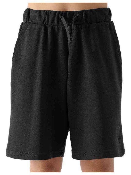 Sportliche Kinder-Shorts/Bermudas Schwarz