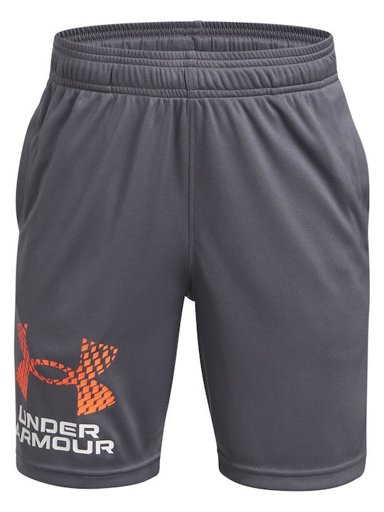 Kids' Athletic Shorts/Bermudas Tech Logo Gray