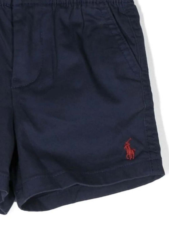 Șort/Salopetă Copii din Material Textil Albastru marin