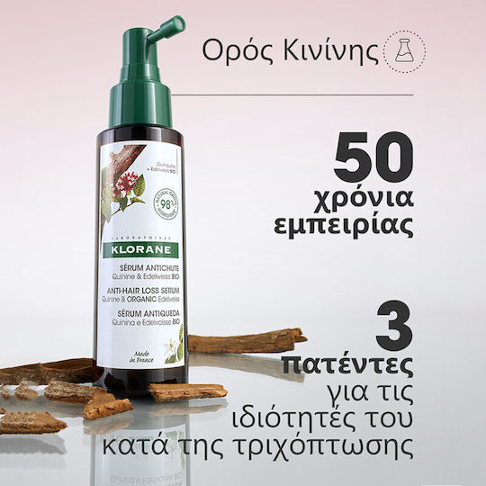 Klorane Serum împotriva căderii părului 100ml
