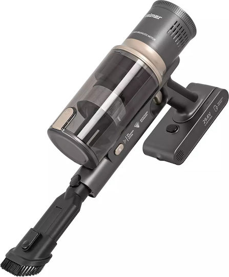 Zelmer 1355808 Επαναφορτιζόμενη Σκούπα 2 σε 1 Stick & Χειρός Γκρι