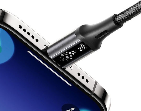 Joyroom S-A60 StarTalk USB-A to Lightning Cable 30W Μαύρο 1.2m