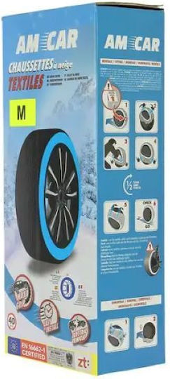 Amcar Pături de Zăpadă Antiderapante Medium 2buc