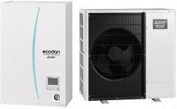 Mitsubishi Electric Zubadan Αντλία Θερμότητας 8kW Τριφασική 70°C Split