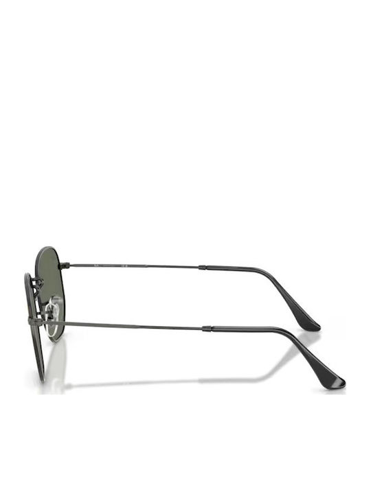 Ray Ban Unisex Sunglasses with Black Metal Frame and Silver Mirror Lens RB3548N 002/39