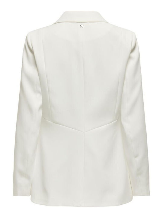 Only Damen Blazer Weiß