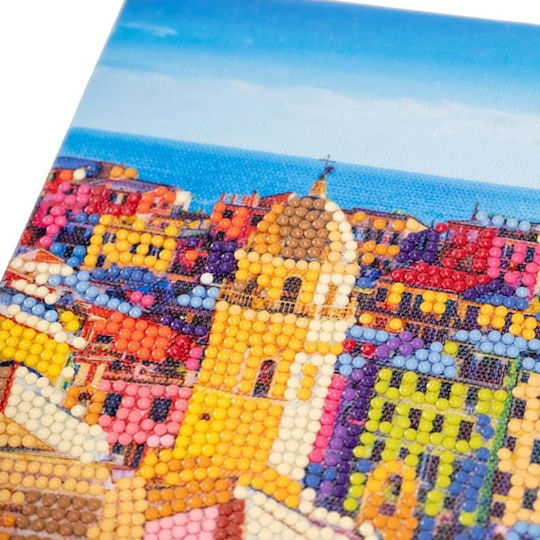 Nice Diamantiny Framework I Δημιουργικό Σετ Μωσαϊκού “cinque Terre” Πολύχρωμα Διαμαντάκια 96567 8+ Ετών