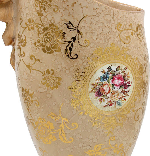 Keskor Βάζο Πολυρητίνη Regal Φ18xΥ40cm