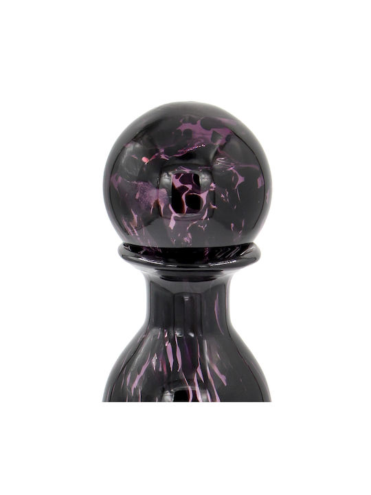 Keskor Decorative Vase Purple 12x12x41cm