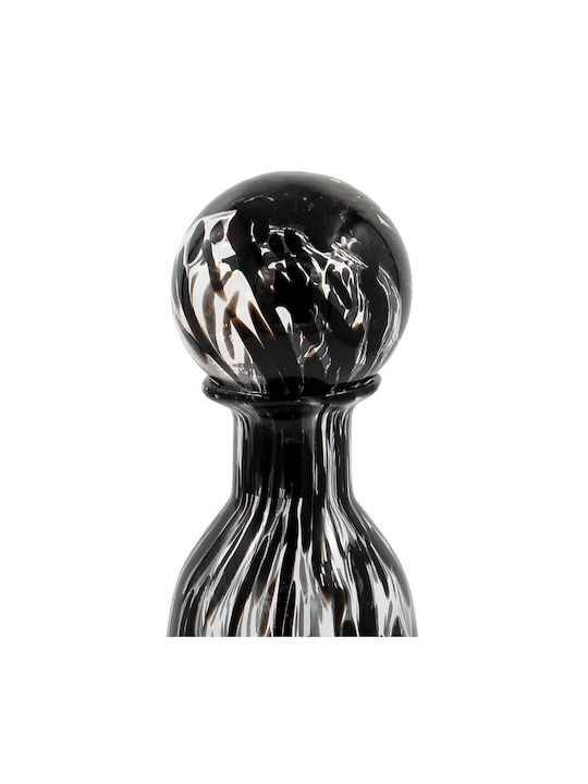 Keskor Decorative Vase Black 12x12x41cm