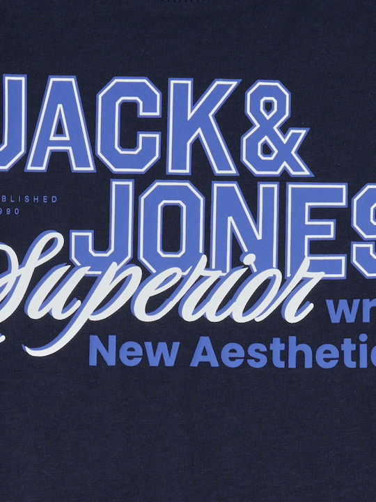 Kids' T-shirt Navy Blue Jjelogo Tee