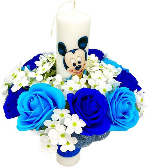 Velve Lumânare de Botez cu tema Mickey