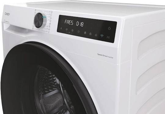 Candy Πλυντήριο Ρούχων 8kg 1400 Στροφών AI Silent Motion BP 48SBL6-S