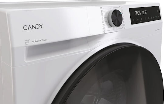 Candy Πλυντήριο Ρούχων 8kg 1400 Στροφών AI Silent Motion BP 48SBL6-S