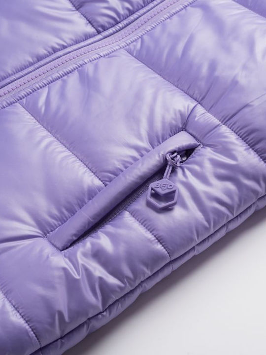 Kinder Steppjacke Lila