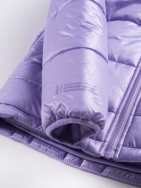 Kinder Steppjacke Lila