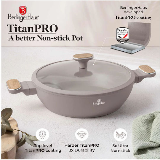 Berlinger Haus Nordic Collection Ρηχή Κατσαρόλα από Αλουμίνιο 3.8lt / 28cm