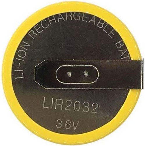 Baterie Reîncărcabilă Techstar 2032 3.6v 25mah Bmw Land Rover Lir2032