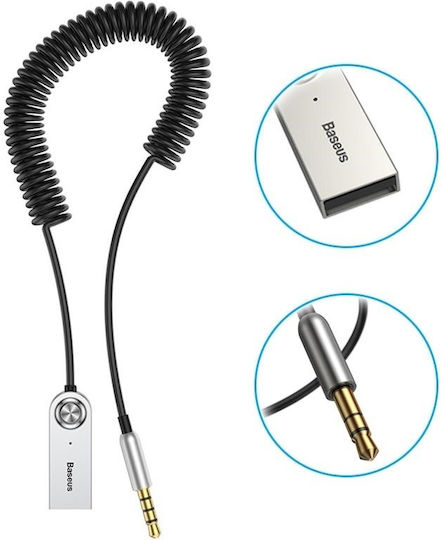 Receptor Bluetooth Premium Baseus La Jack Aux 3.5mm Ultra Compact Alimentat Prin Usb