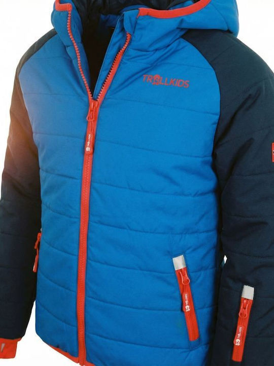 Wasserdicht Kinder Freizeitjacke Blau